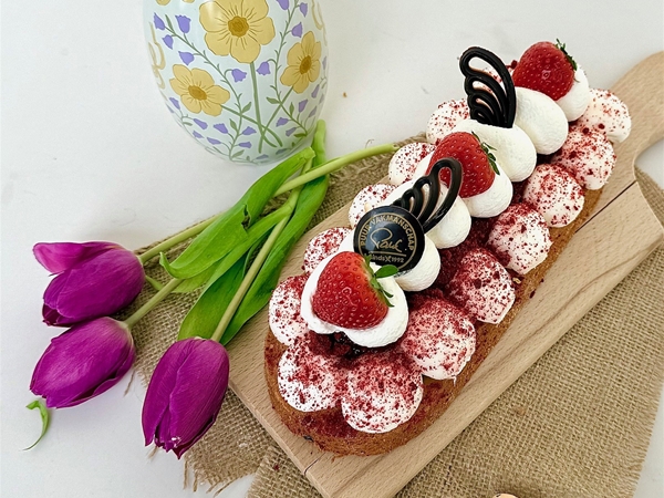 Yoghurt Aardbeislof
