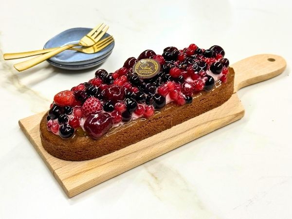 Bosvruchten brownie slof